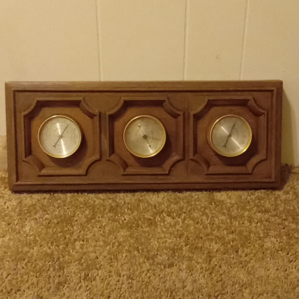Vintage Springfield wall barometer